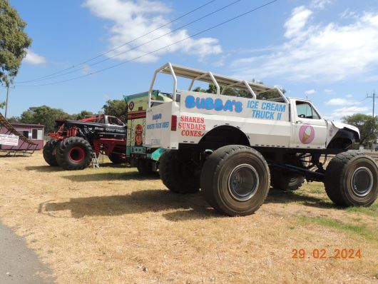 Monster Trucks, there is an event this weekend on the showgrounds